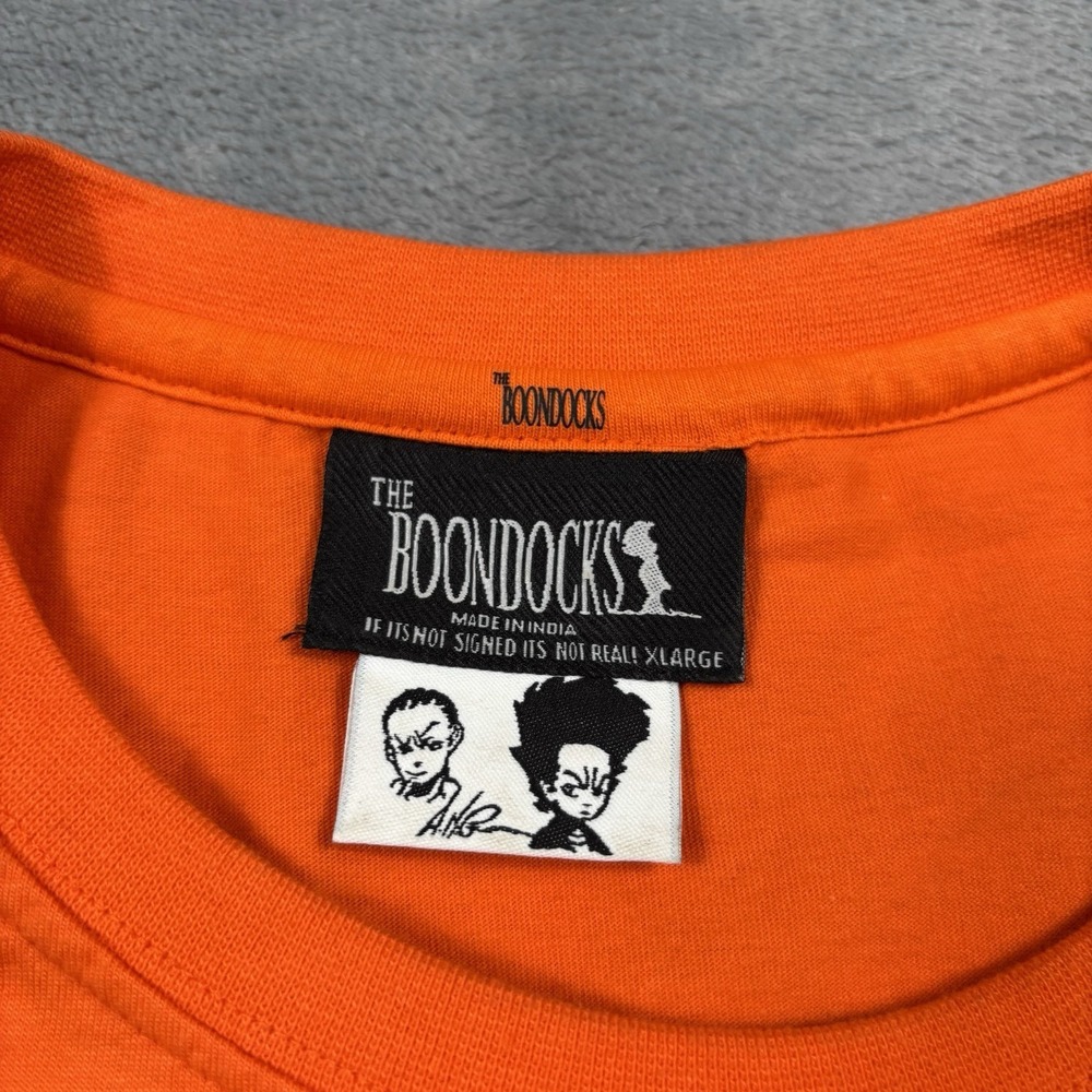 De Kryptic Boondocks Mens Shirt Large Stitched Riley Adult Swim Cartoon Y2K - Picture 3 of 9